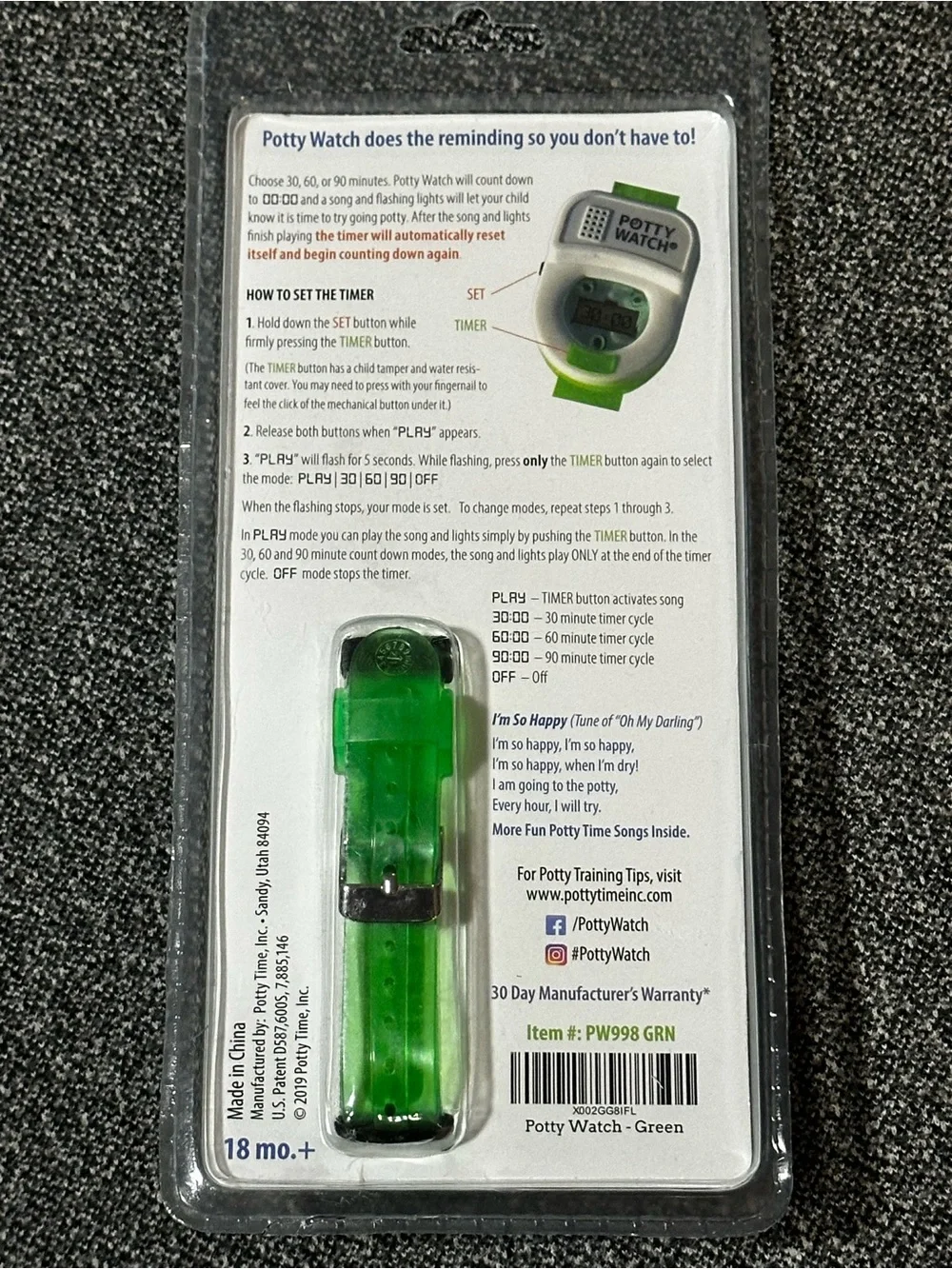 Potty Training Watch Brand New